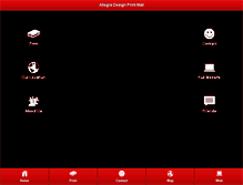 Tablet Screenshot of allegrabrookings.com